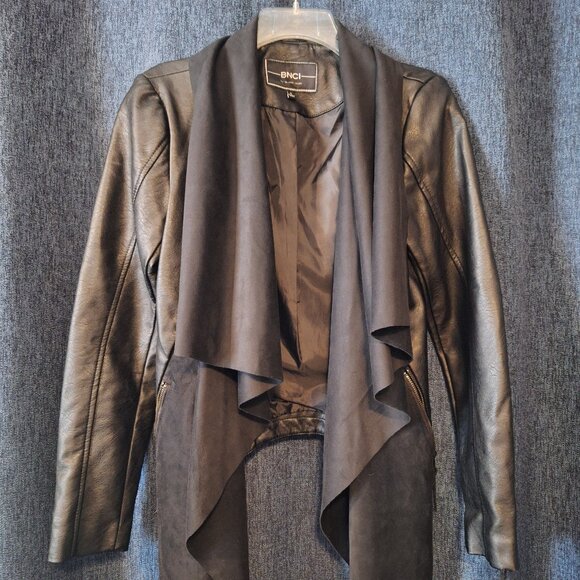 BNCI Jackets & Blazers - BNCI by Blanc Noir Vegan Leather Jacket